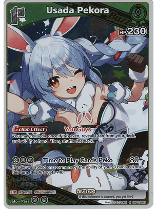 Usada Pekora - hBP03-023 - Rare 