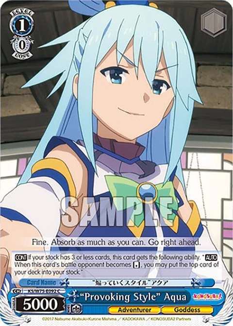 Provoking Style" Aqua - KS/W75-E092 - Common 