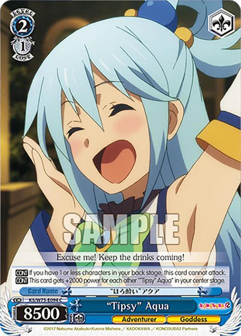 Tipsy" Aqua - KS/W75-E094 - Common