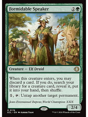 Formidable Speaker - ECL - R