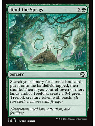 Tend the Sprigs - ECL - C