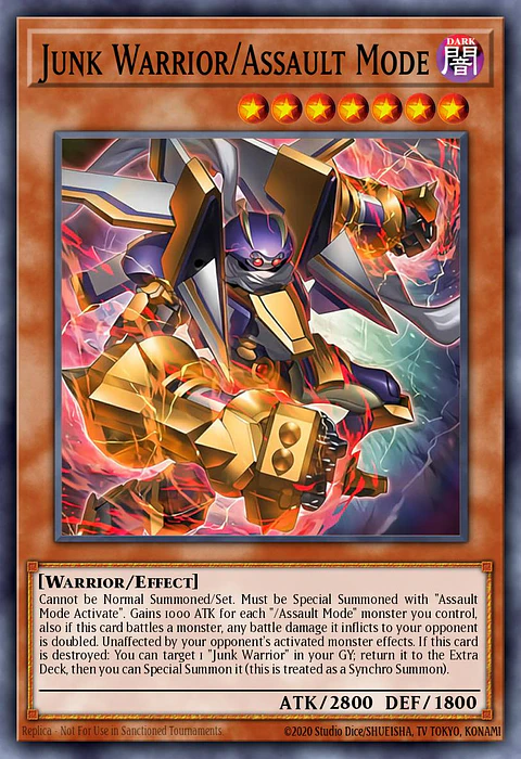 Junk Warrior/Assault Mode - BPRO-EN007 - Super Rare 