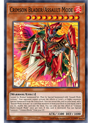 Crimson Blader/Assault Mode - BPRO-EN008 - Super Rare