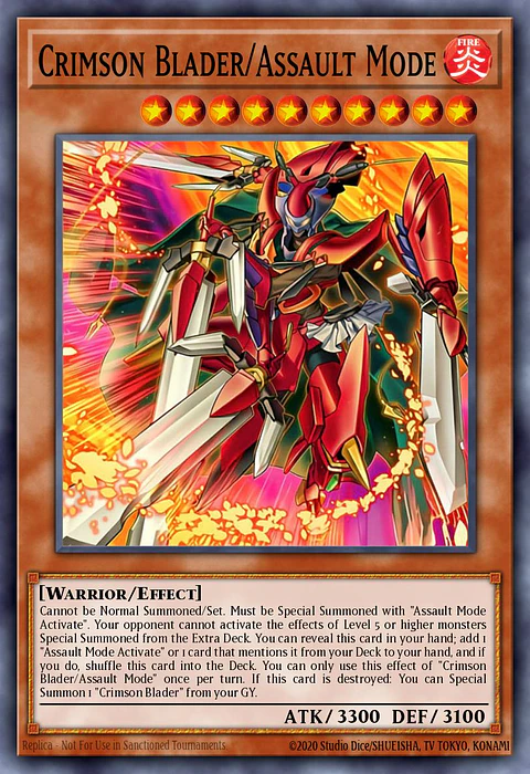 Crimson Blader/Assault Mode - BPRO-EN008 - Super Rare