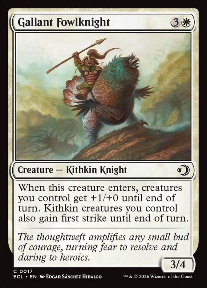 Gallant Fowlknight - ECL - C 1