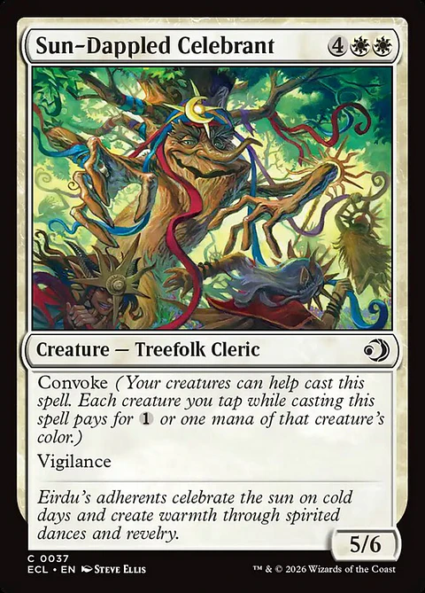 Sun-Dappled Celebrant - ECL - C