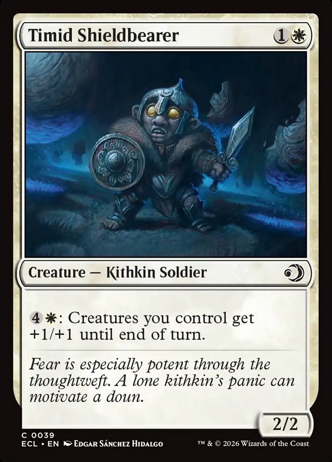 Timid Shieldbearer - ECL - C 1