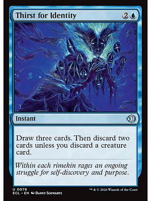 Thirst for Identity - ECL - U