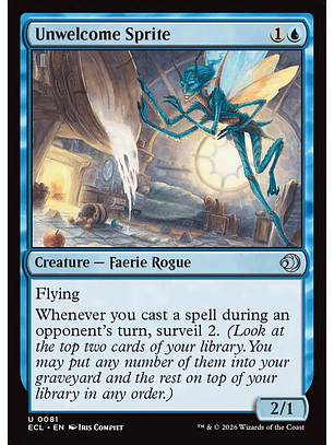 Unwelcome Sprite - ECL - U