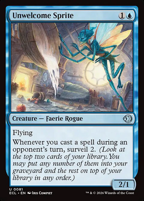 Unwelcome Sprite - ECL - U