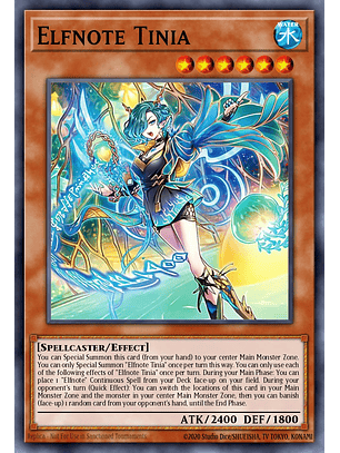 Elfnote Tinia - BPRO-EN011 - Ultra Rare