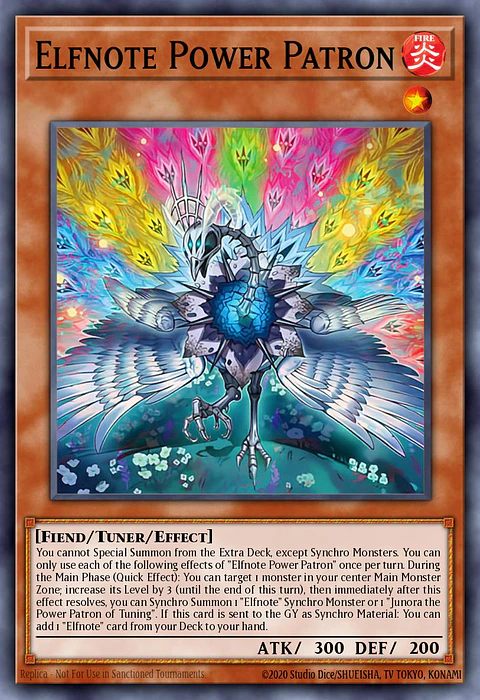 Elfnote Power Patron - BPRO-EN013 - Super Rare 