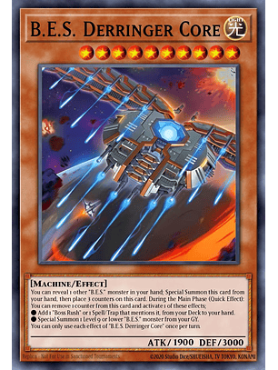 B.E.S. Derringer Core - BPRO-EN021 - Super Rare