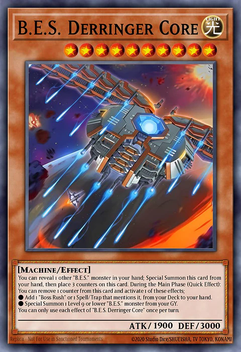 B.E.S. Derringer Core - BPRO-EN021 - Super Rare