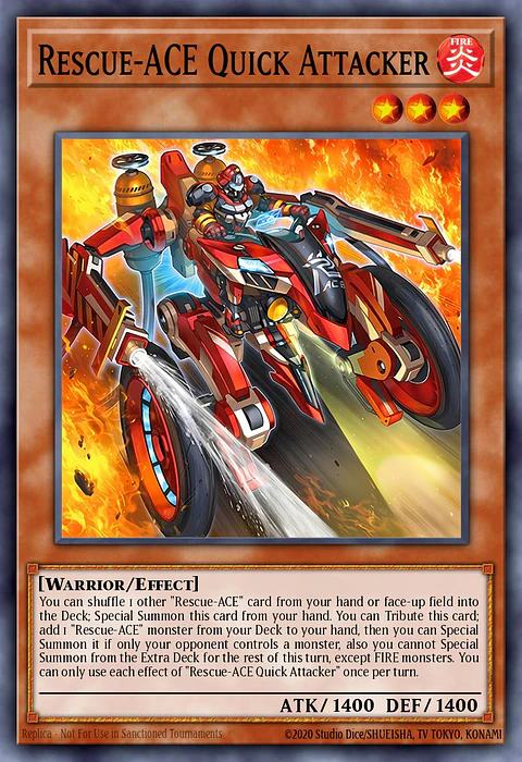 Rescue-ACE Quick Attacker - BPRO-EN023 - Ultra Rare