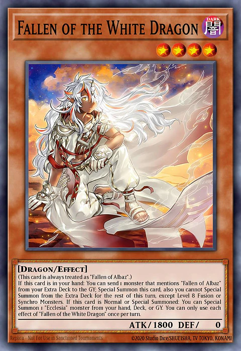 Fallen of the White Dragon - BPRO-EN024 - Secret Rare 