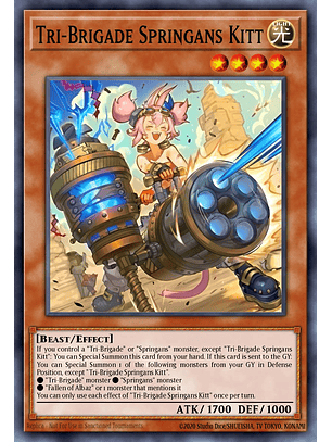 Tri-Brigade Springans Kitt - BPRO-EN025 - Secret Rare 