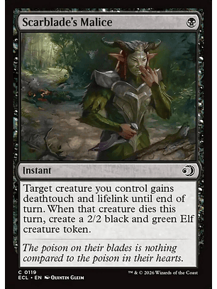 Scarblade's Malice - ECL - C