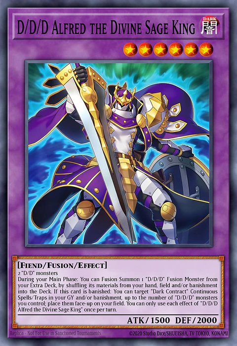 D/D/D Alfred the Divine Sage King - BPRO-EN033 - Common 