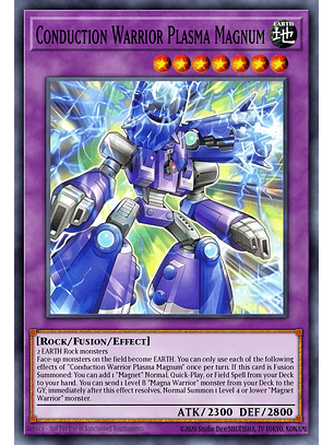 Conduction Warrior Plasma Magnum - BPRO-EN034 - Super Rare 