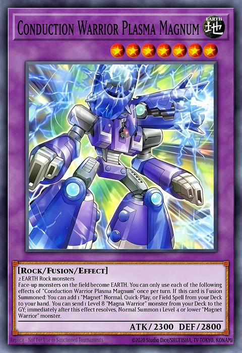 Conduction Warrior Plasma Magnum - BPRO-EN034 - Super Rare 