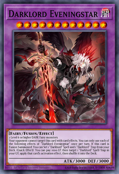 Darklord Eveningstar - BPRO-EN036 - Secret Rare 