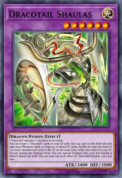 Dracotail ShaulaS - BPRO-EN037 - Ultra Rare 