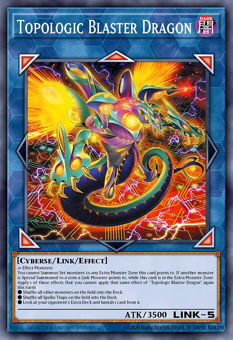 Topologic Blaster Dragon - BPRO-EN046 - Secret Rare 