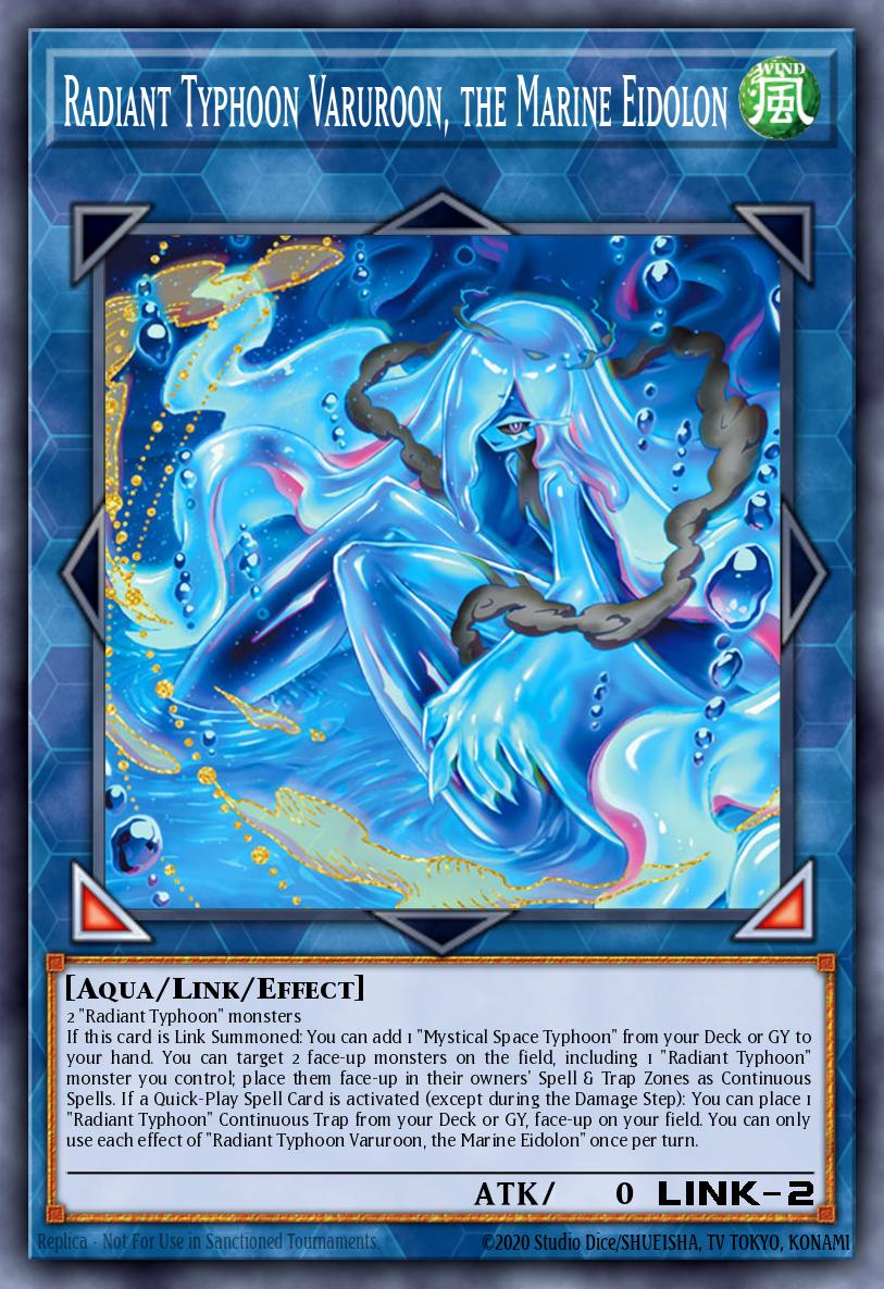 Radiant Typhoon Varuroon, the Marine Eidolon - BPRO-EN049 - Ultra Rare  1