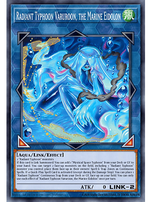 Radiant Typhoon Varuroon, the Marine Eidolon - BPRO-EN049 - Ultra Rare 