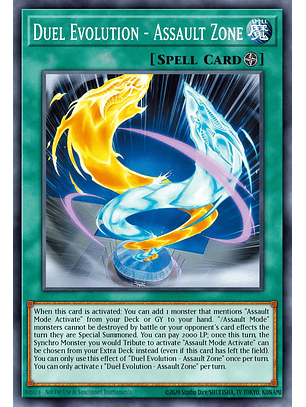 Duel Evolution - Assault Zone - BPRO-EN054 - Common 