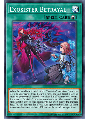 Exosister Betrayal - BPRO-EN066 - Super Rare