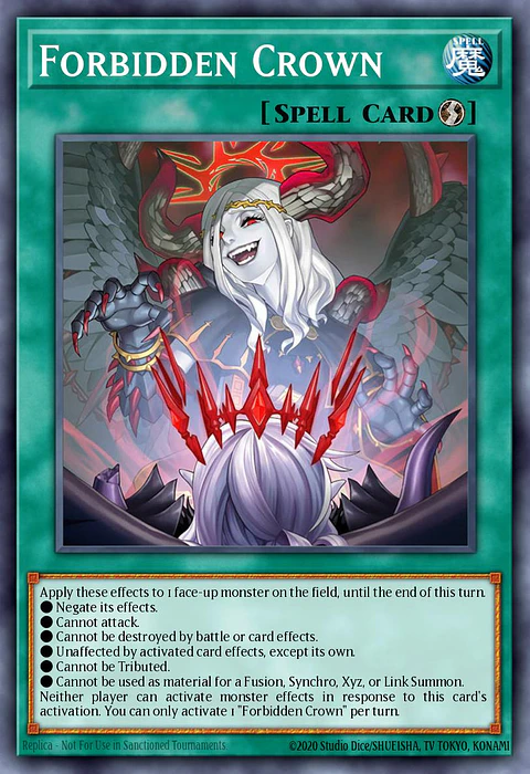 Forbidden Crown - BPRO-EN067 - Secret Rare 