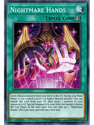 Nightmare Hands - BPRO-EN068 - Super Rare 