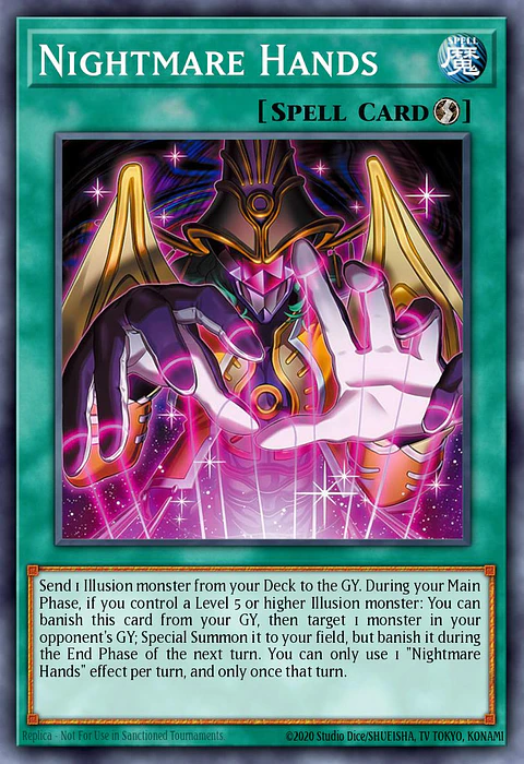 Nightmare Hands - BPRO-EN068 - Super Rare 