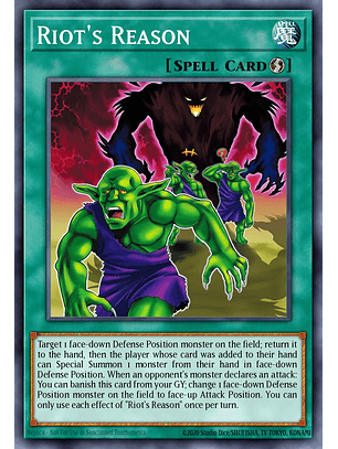 Riot's Reason - BPRO-EN069 - Common 