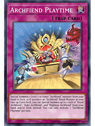 Archfiend Playtime - BPRO-EN073 - Common 