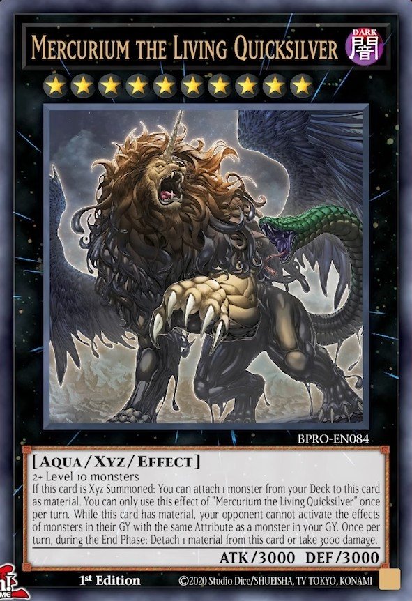 Mercurium the Living Quicksilver - BPRO-EN084 - Ultra Rare  1