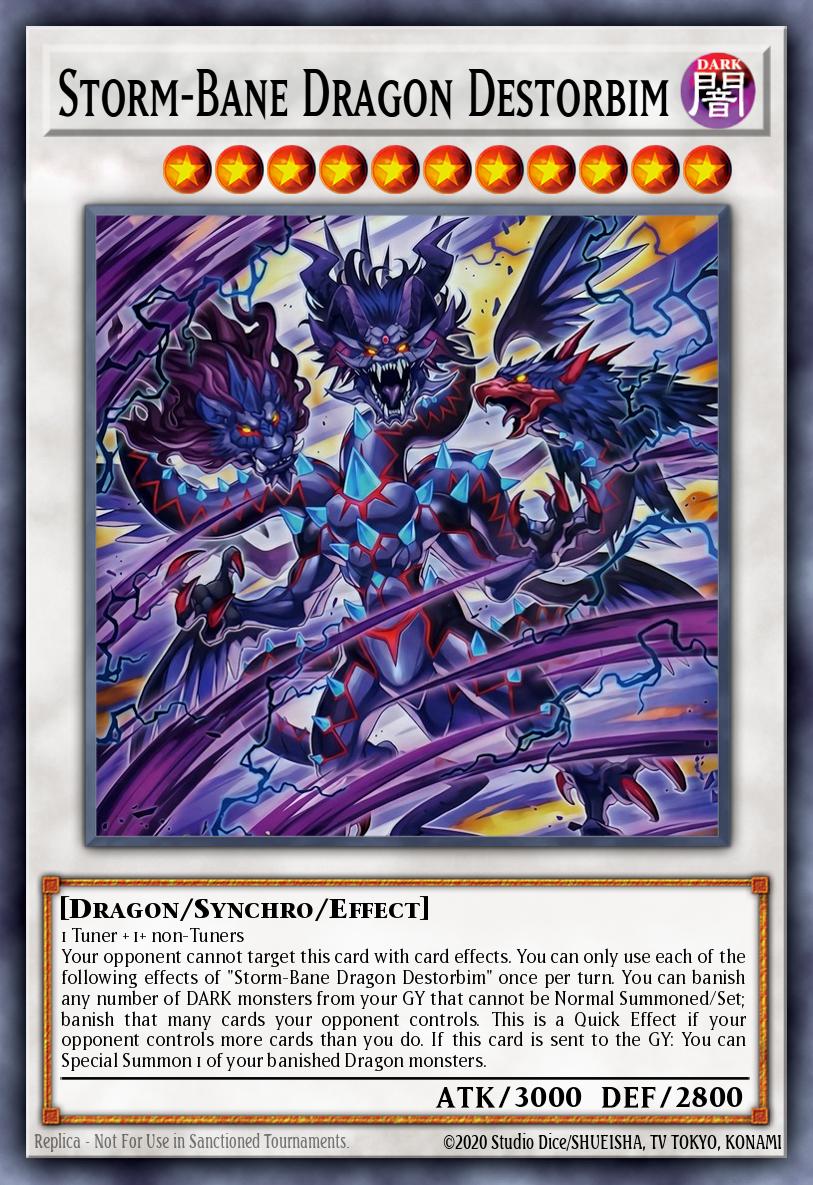 Storm-Bane Dragon Destorbim - BPRO-EN089 - Common  1