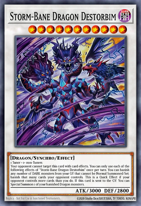 Storm-Bane Dragon Destorbim - BPRO-EN089 - Common 