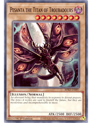 Pesanta the Titan of Troubadours - BPRO-EN097 - Common 