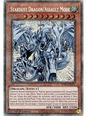 Stardust Dragon/Assault Mode
