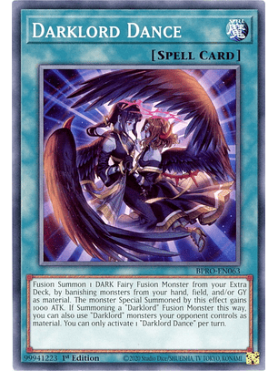 Darklord Dance - BPRO-EN063 - Common 