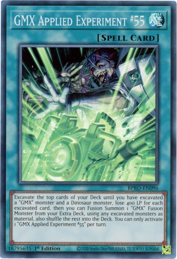 GMX Applied Experiment #55 - BPRO-EN096 - Super Rare 1