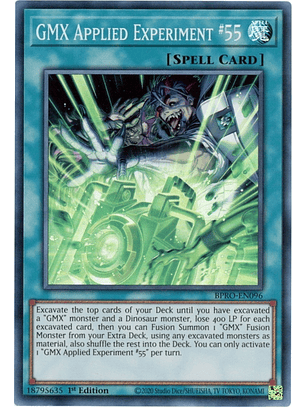 GMX Applied Experiment #55 - BPRO-EN096 - Super Rare