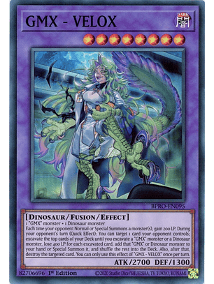 GMX - VELOX - BPRO-EN095 - Super Rare 
