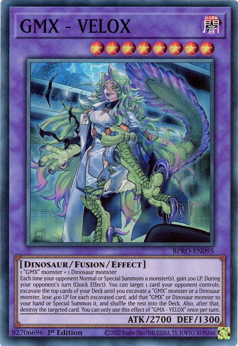 GMX - VELOX - BPRO-EN095 - Super Rare 