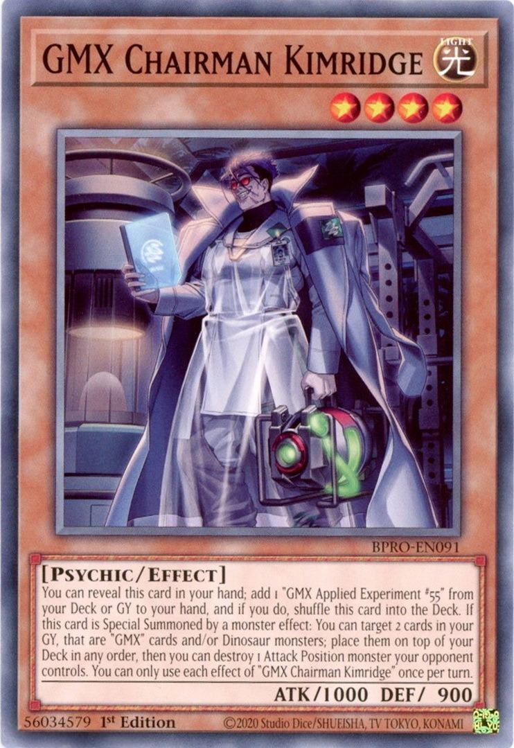 GMX Chairman Kimridge - BPRO-EN091 - Common  1