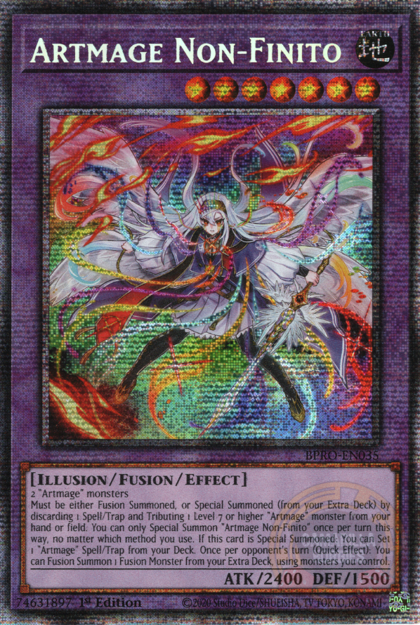 Artmage Non-Finito - BPRO-EN035 - Starlight Rare  1