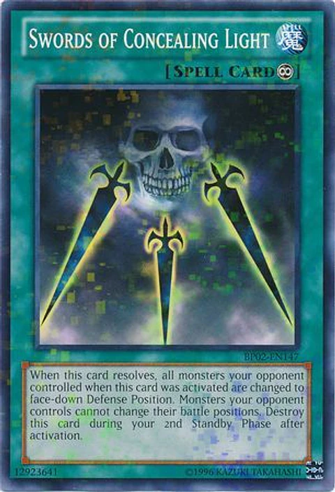 Swords of Concealing Light - BP02-EN147 - Mosaic Rare